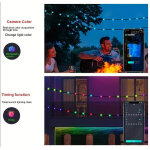 POWERTECH smart LED καλωδιοταινία HLL-0131, RGB, IP44, Bluetooth, 10m - Image 7