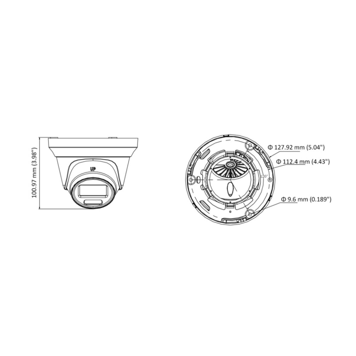 HIKVISION HIWATCH υβριδική κάμερα ColorVu HWT-T229-M, 2.8mm, 2MP, IP66 - Image 2