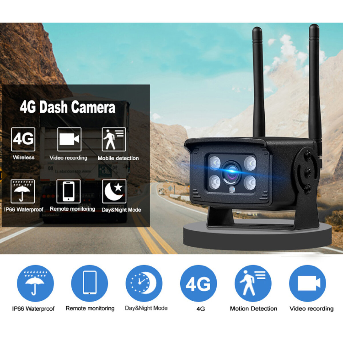 ICH-B30H-4 INNOTRONIC smart 4G κάμερα ICH-B30H, 5MP Sony, αδιάβροχη IP66, micro SD - Image 5
