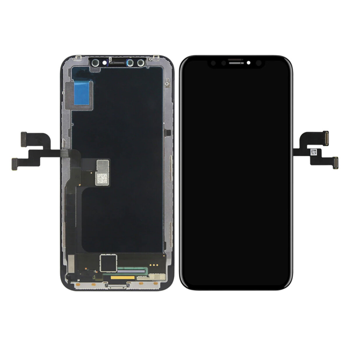 ILCD-015 TW INCELL LCD ILCD-015 για iPhone Χ, camera-sensor ring, earmesh, μαύρη - Image 1