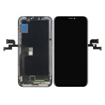 TW INCELL LCD ILCD-015 για iPhone Χ, camera-sensor ring, earmesh, μαύρη
