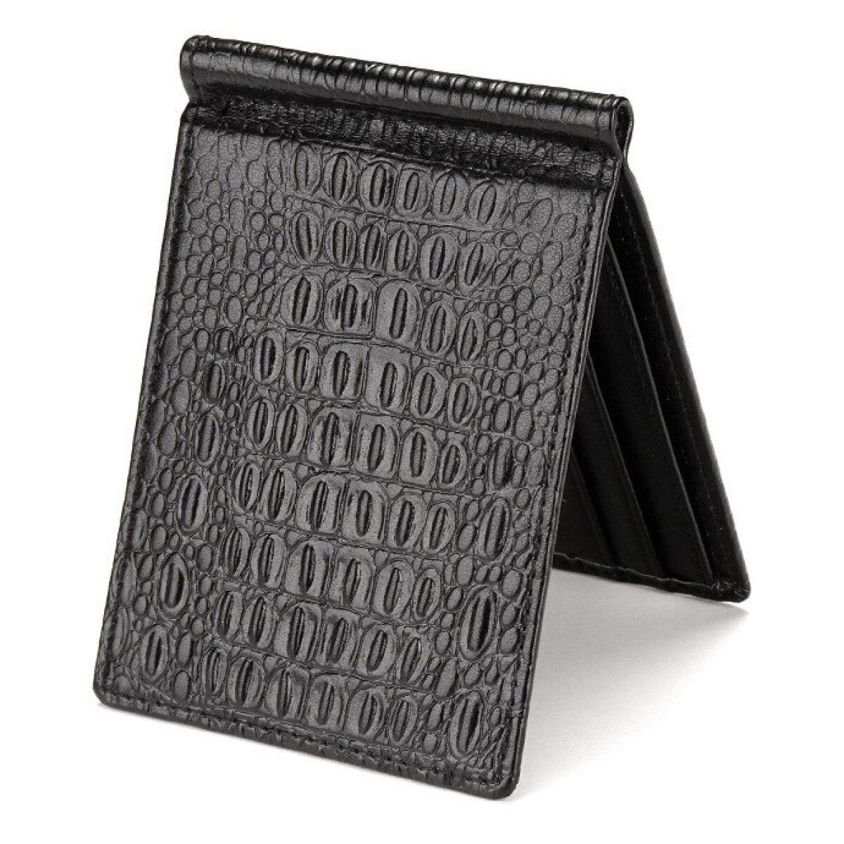 IT-016 INTIME πορτοφόλι IT-016, RFID, PU leather, μαύρο - Image 1