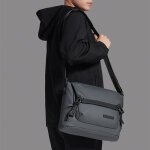 ARCTIC HUNTER τσάντα ώμου K00528 με θήκη tablet, 10L, γκρι - Image 5