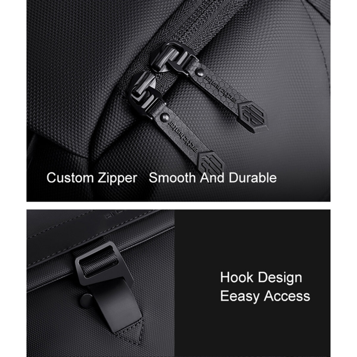 ARCTIC HUNTER τσάντα ώμου K00576 για φωτογραφική μηχανή, 9L, μαύρη - Image 9