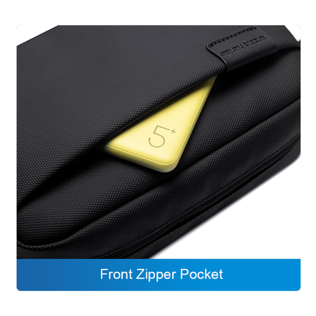 ARCTIC HUNTER τσάντα χειρός K00580, 2.5L, μαύρη - Image 3