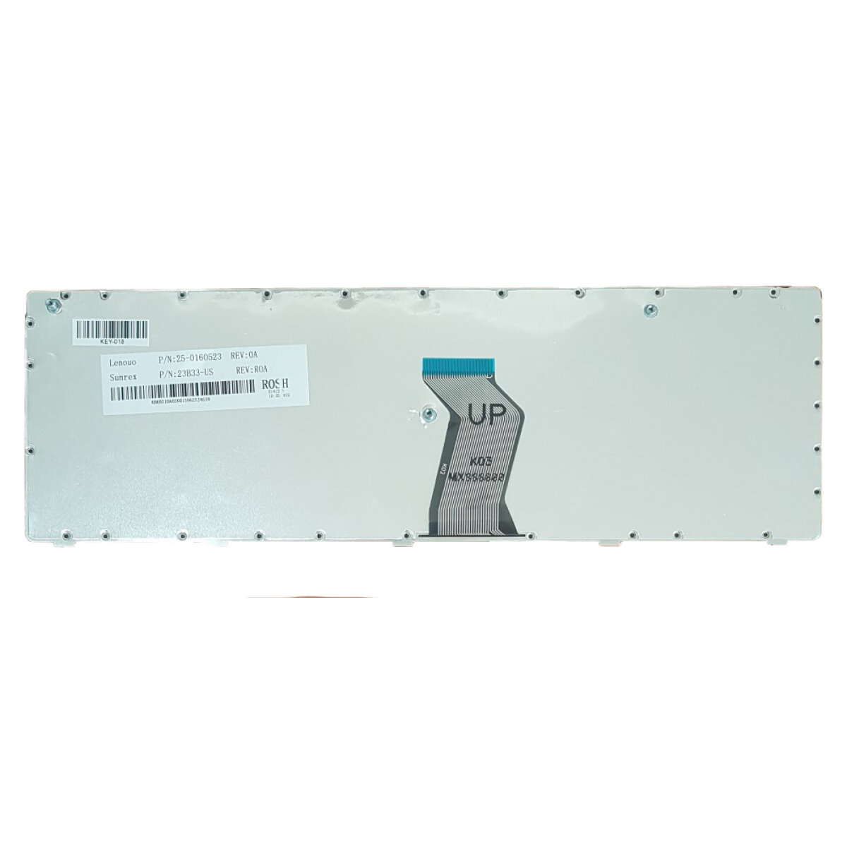 KEY-018-1 Πληκτρολόγιο για Lenovo G575/G570, US, μαύρο - Image 2