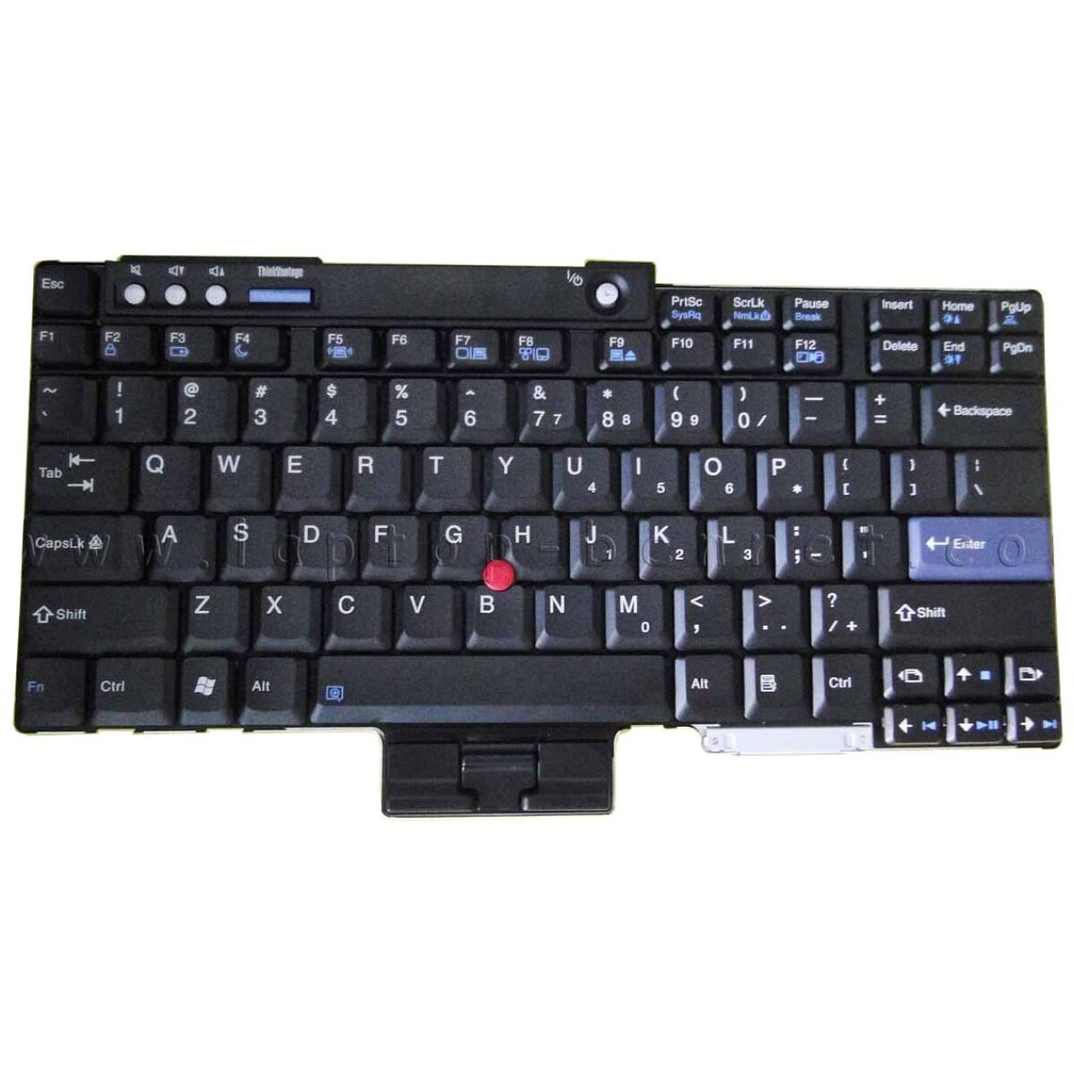 KEY-036 Πληκτρολόγιο για Lenovo Thinkpad R61e, μαύρο - Image 1
