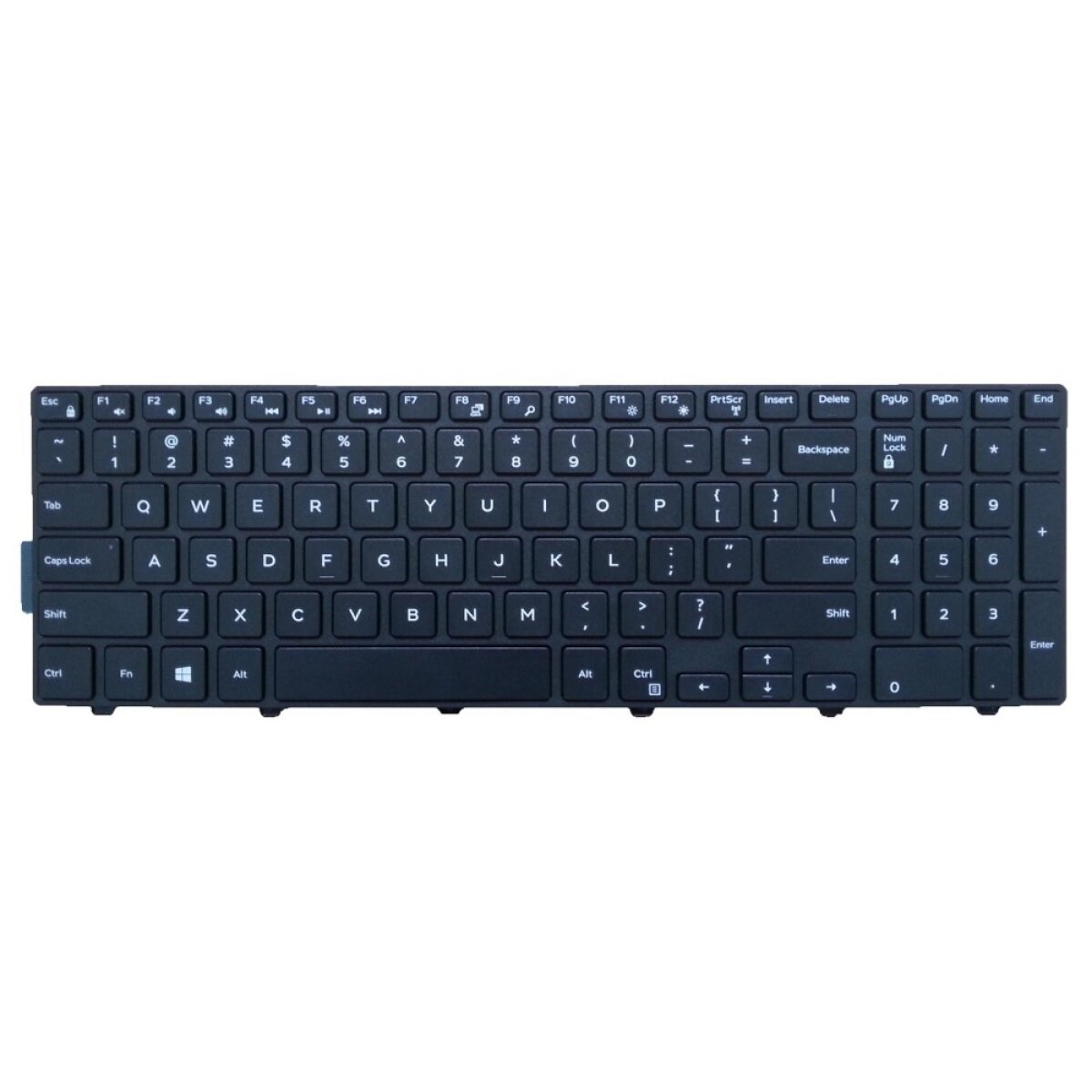 KEY-099 Πληκτρολόγιο για DELL Inspiron 15, 5547, 3541, 3558, μαύρο - Image 1