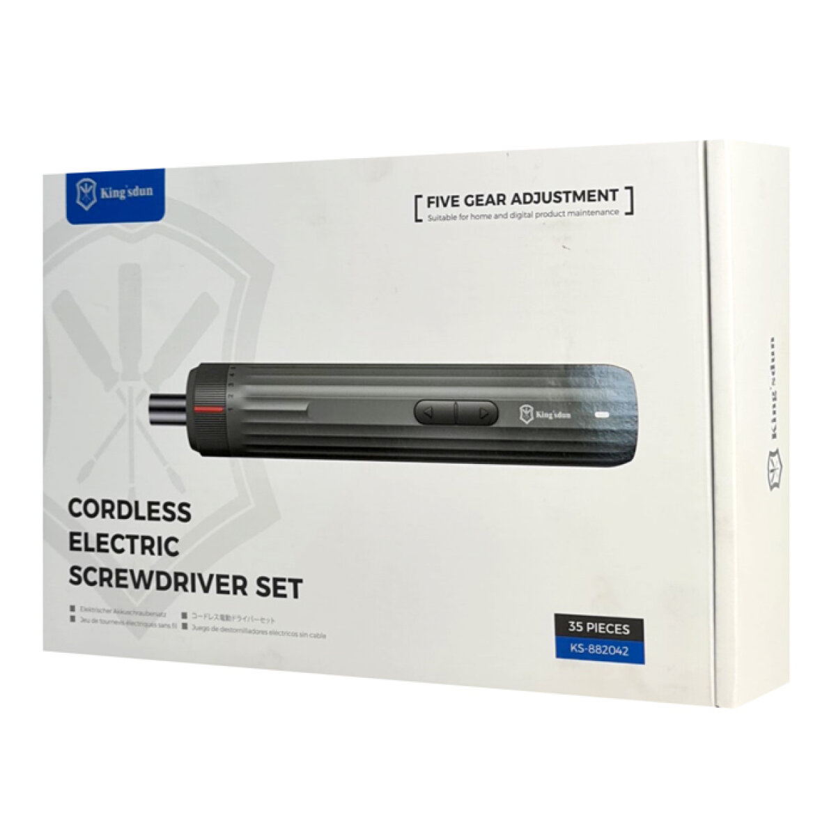 KS-882042-9 KINGSDUN σετ ηλεκτρικό κατσαβίδι KS-882042 με LED φακό, 2000mAh, 35 σε 1 - Image 10