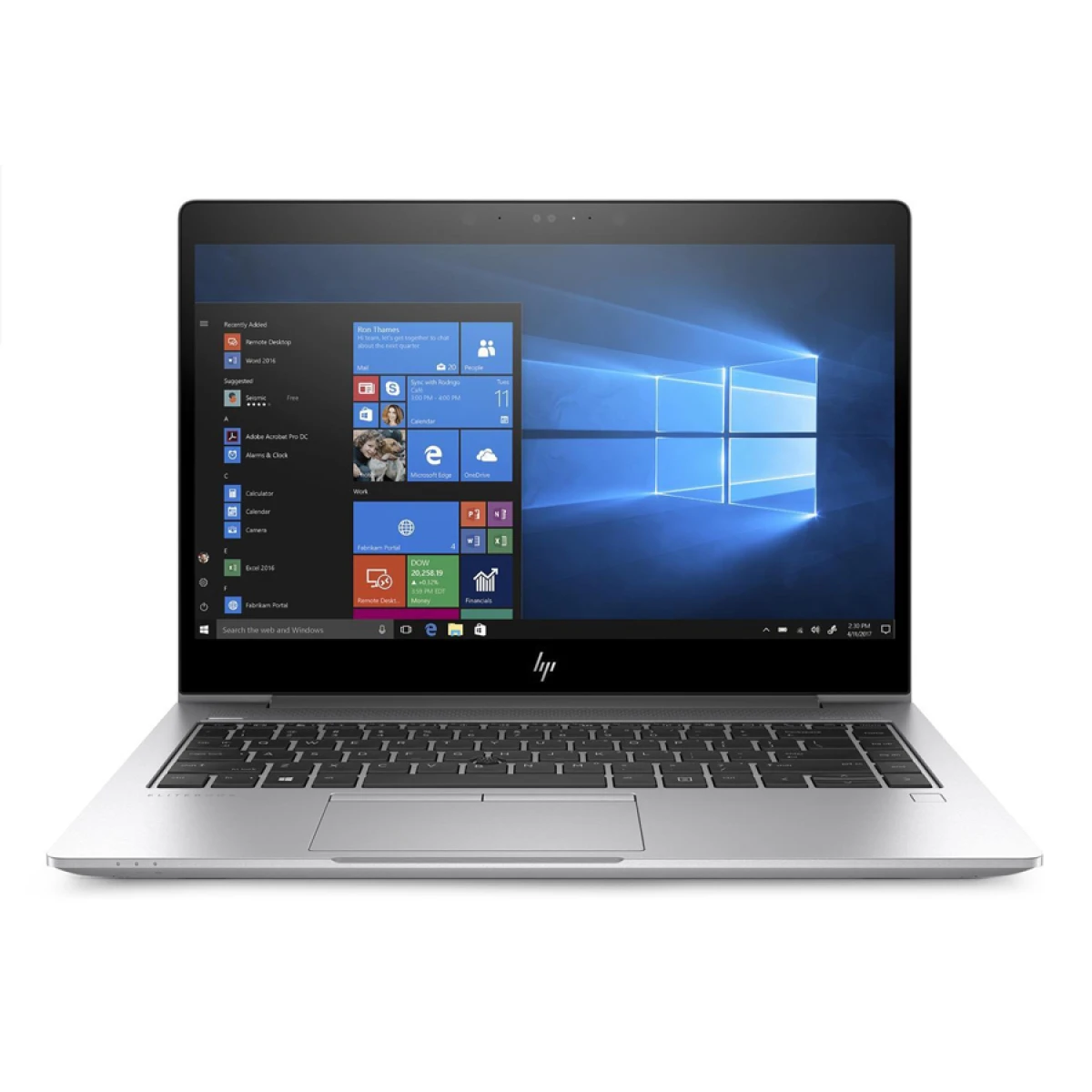 HP Laptop Elitebook 840 G5, Refurbished Grade B, i5-8350U, 8/256GB M.2, 14", Cam, Intel UHD Graphics 620, FreeDOS - Image 1