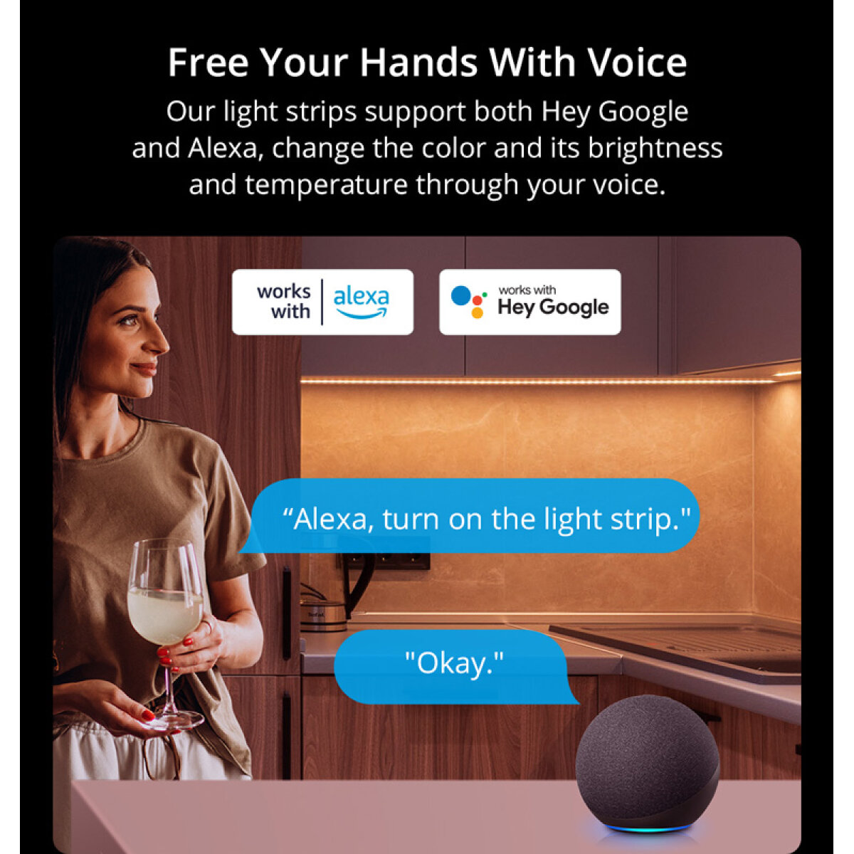 SONOFF smart LED καλωδιοταινία L2-5M, αδιάβροχη, RGB, WiFi & BT, 5m - Image 3