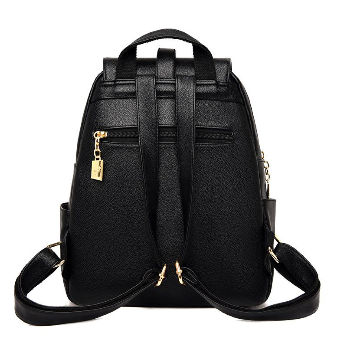 LBAG-0009-3 BALIDAISHU γυναικεία τσάντα πλάτης LBAG-0009, μαύρη - Image 5