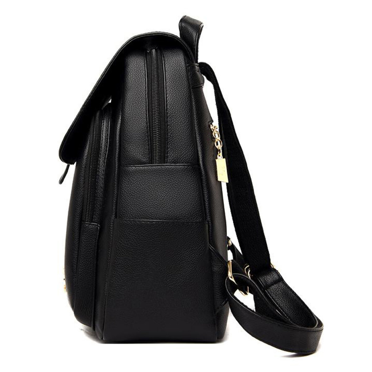 LBAG-0009-4 BALIDAISHU γυναικεία τσάντα πλάτης LBAG-0009, μαύρη - Image 6