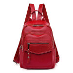 ROXXANI γυναικεία τσάντα πλάτης LBAG-0020, κόκκινη
