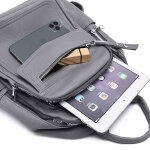 ROXXANI γυναικεία τσάντα πλάτης LBAG-0020, κόκκινη - Image 3