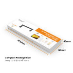 BRATECK επιτοίχια βάση τηλεόρασης LED-1948, 43-100", έως 75kg, ultra slim, fixed - Image 6