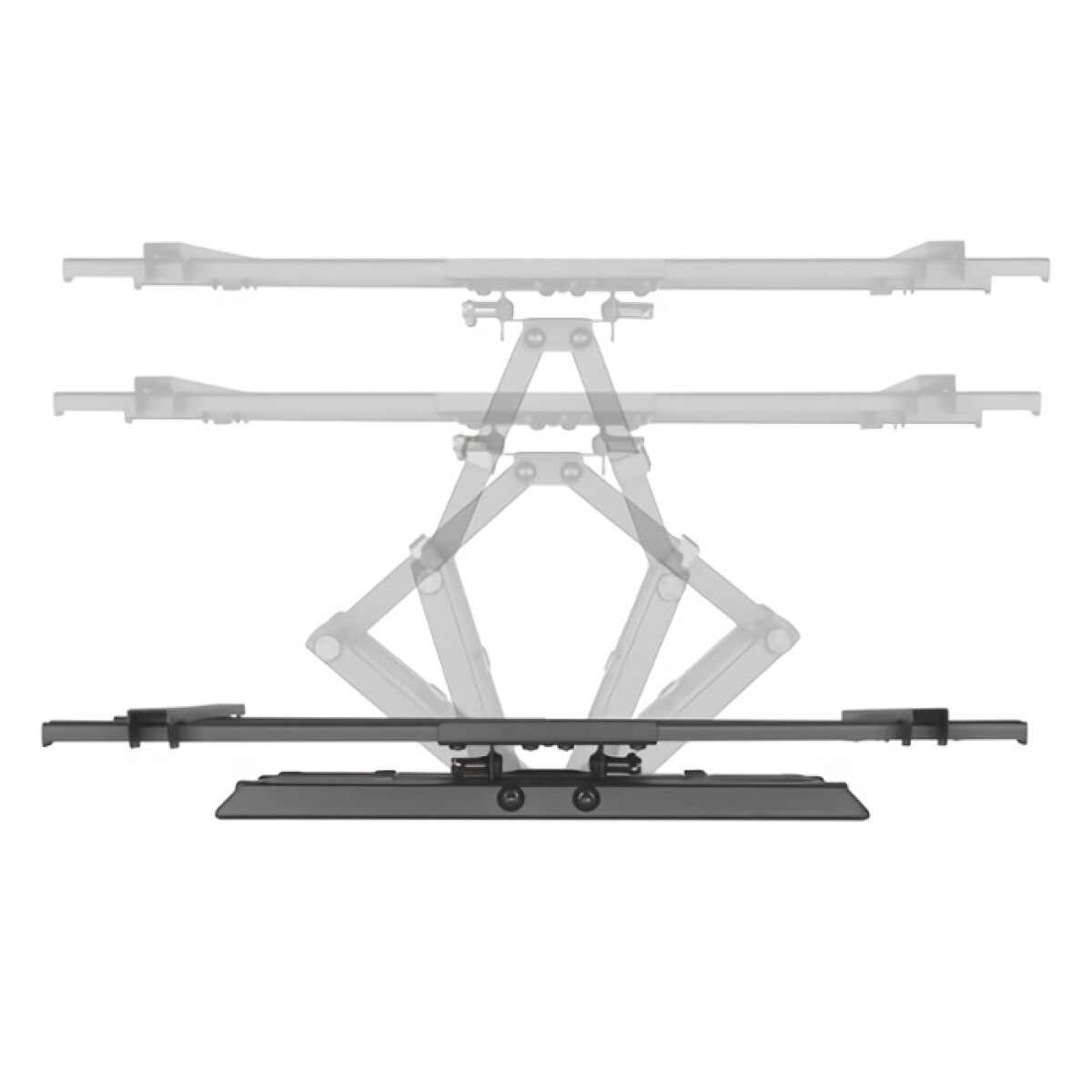 BRATECK επιτοίχια βάση τηλεόρασης LPA61-466, 37-80", έως 60kg, full motion - Image 3