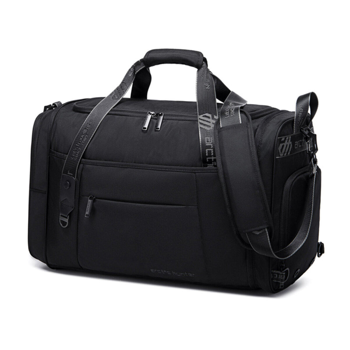 LX00021-BK ARCTIC HUNTER τσάντα ταξιδίου LX00021, πτυσσόμενη, 30L, μαύρη - Image 1