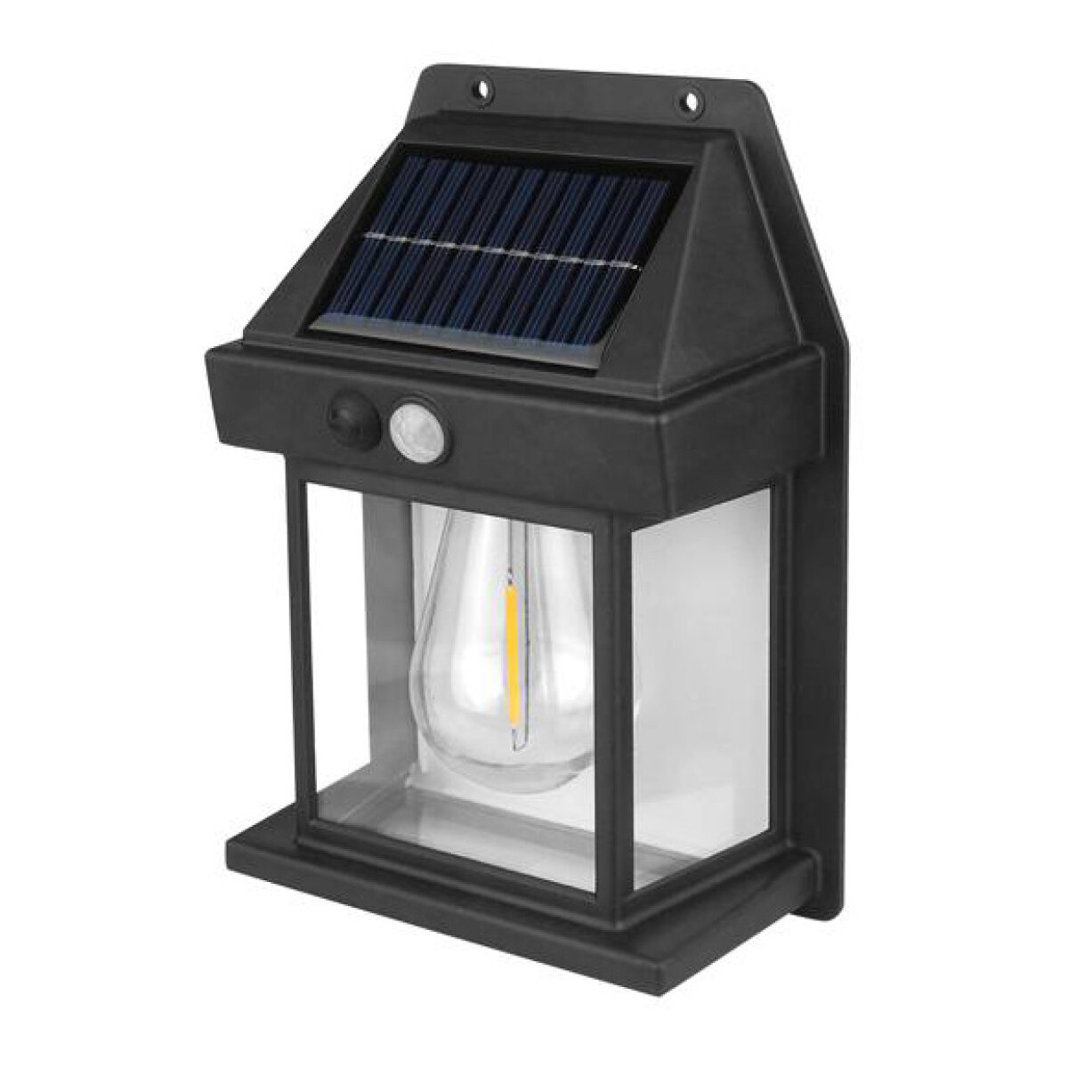 LXBK888 LED ηλιακό φωτιστικό τοίχου LXBK888 με αισθ/ρα φωτός & κίνησης, 1800mAh - Image 1