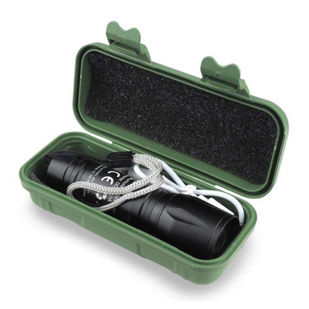 LTC φορητός φακός LED LXLL250, επαναφορτιζόμενος, 450lm, IP65, μαύρος - Image 3