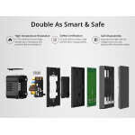 SONOFF smart διακόπτης M5-3C-86, τριπλός, WiFi, γκρι - Image 4