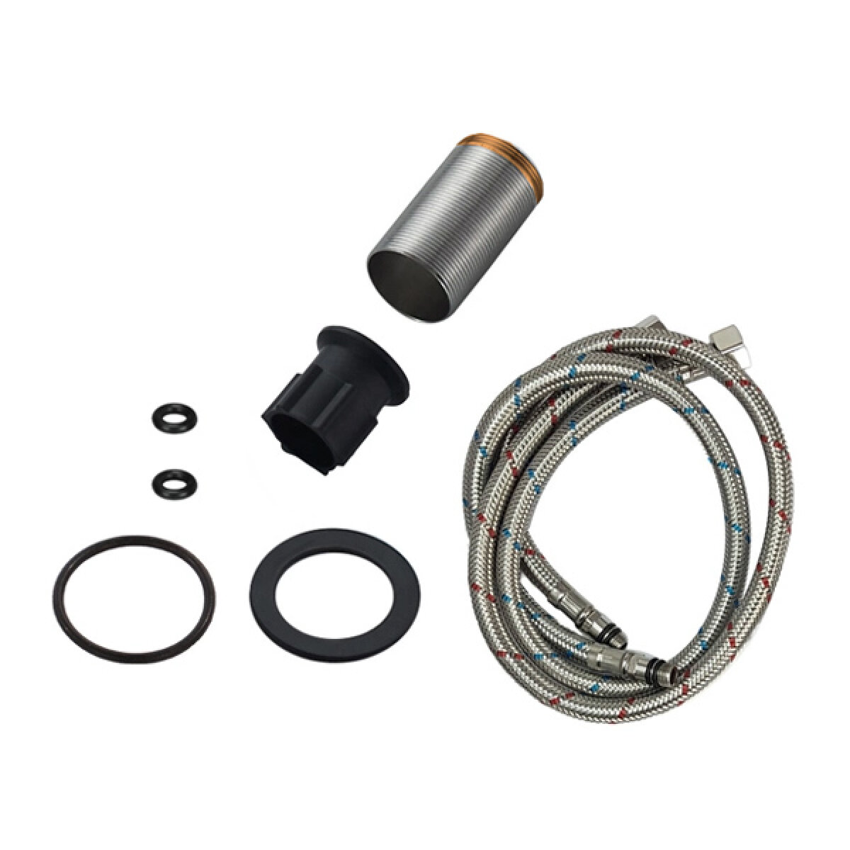 M54804-006C-S626-BK-3 BRUNO μπαταρία πάγκου κουζίνας M54804-006C-S626, εύκαμπτη, αναμεικτική, μαύρη - Image 4