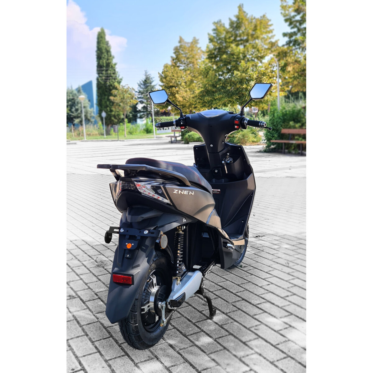 ZNEN ηλεκτρικό μηχανάκι Comet, 2000W, 60V 20Ah, μαύρο - Image 3