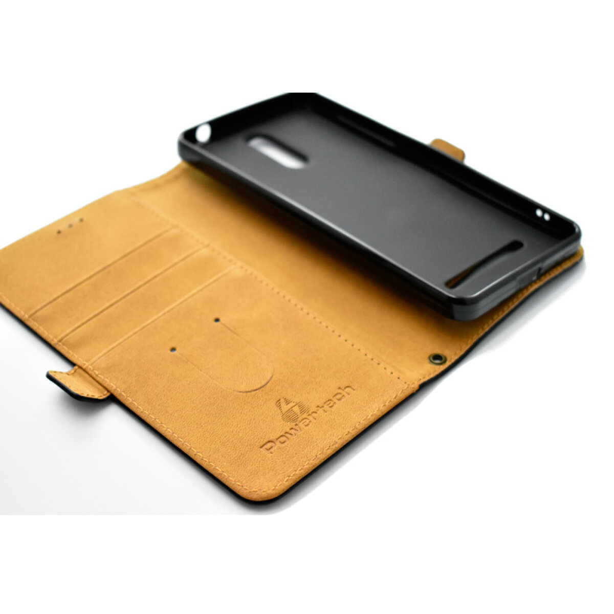 MOB-0638-1 POWERTECH Θήκη Elegance Leather για Leagoo M8/M8 Pro, Black - Image 2