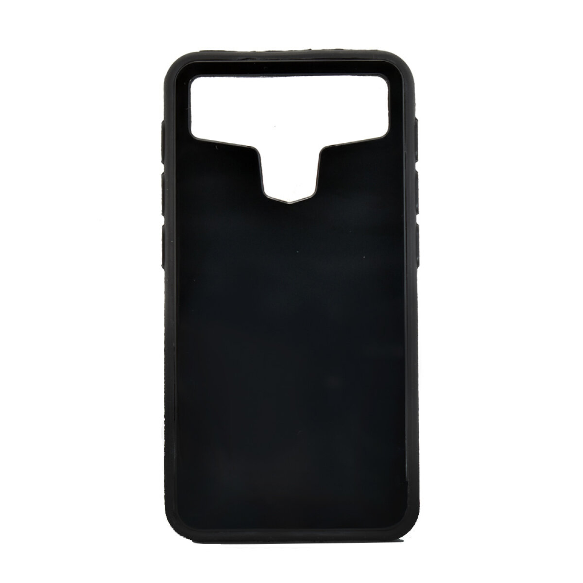 MOB-0961 POWERTECH universal θήκη Glass TPU για smartphone έως 7.5 x 14.5cm, μαύρη - Image 1