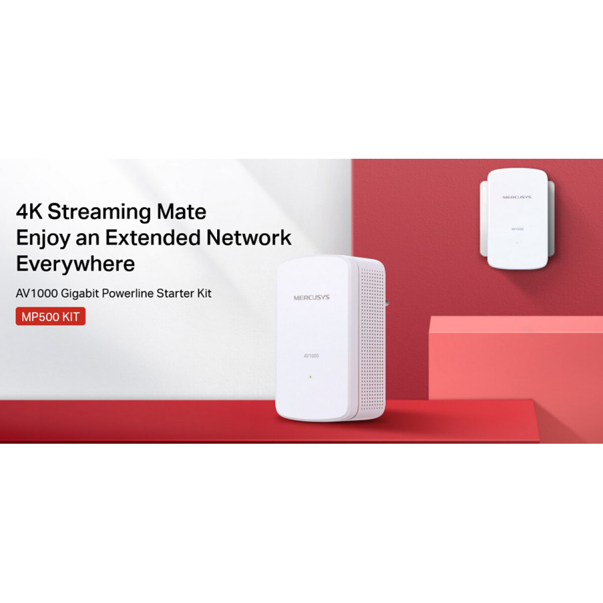 MP500-KIT-3 MERCUSYS Powerline MP500 Kit, AV1000 Gigabit, Ver: 1.0 - Image 5