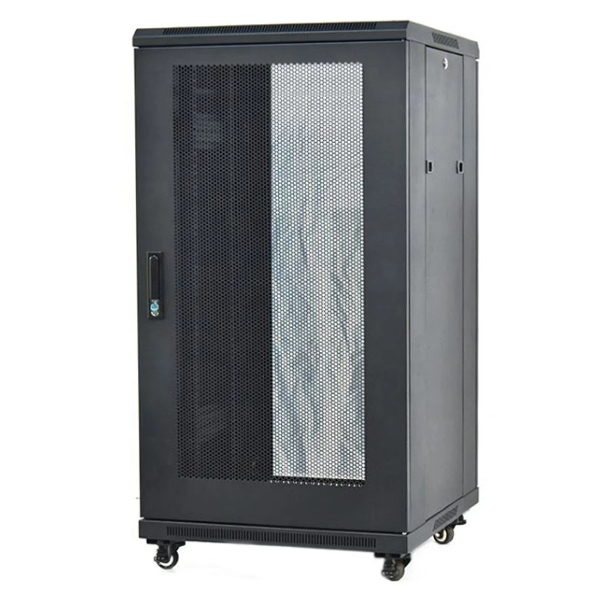 POWERTECH επιδαπέδια καμπίνα rack 19" NETW-0002, 600 x 800 x 1166mm, 22U - Image 1