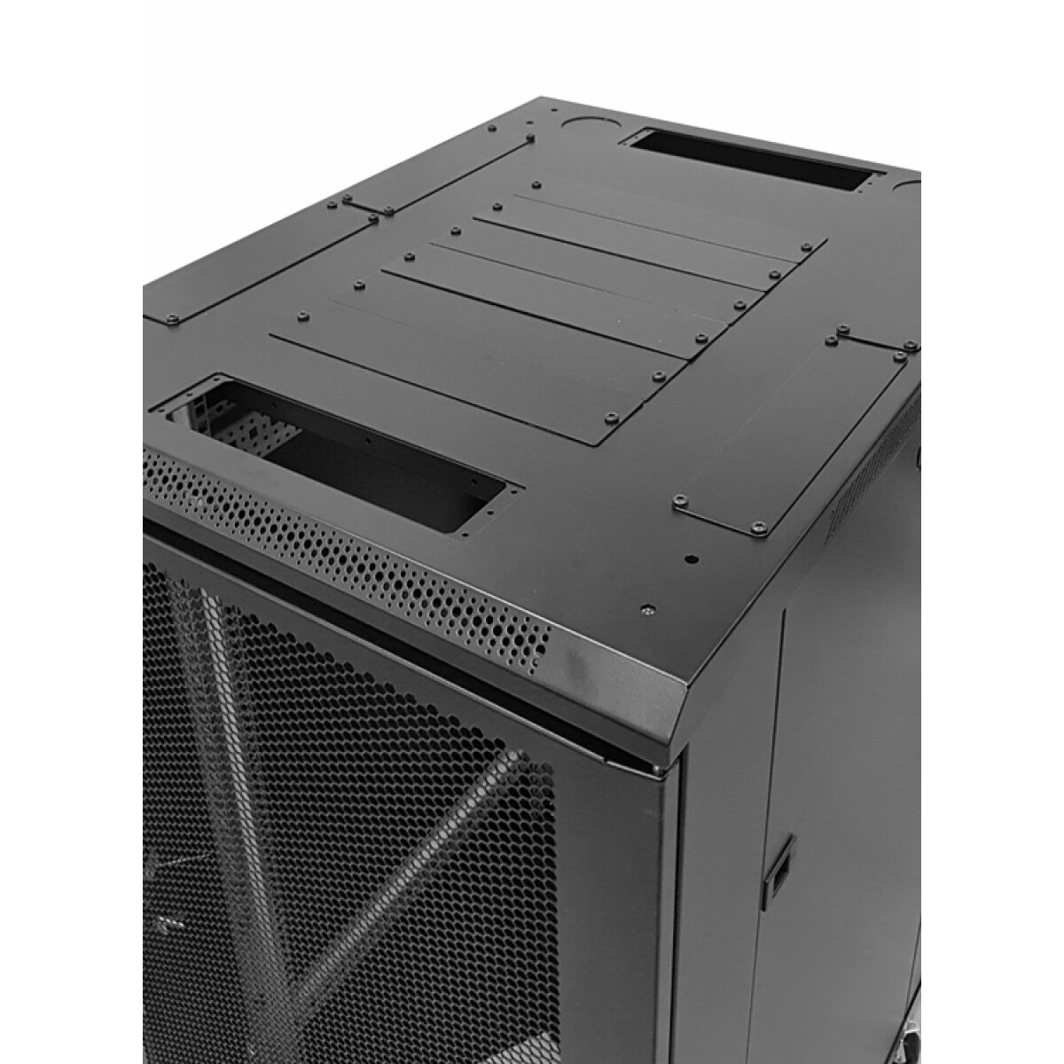POWERTECH επιδαπέδια καμπίνα rack 19" NETW-0002, 600 x 800 x 1166mm, 22U - Image 2