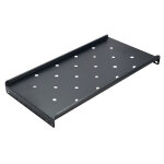 POWERTECH σταθερό ράφι για rack 19" NETW-0026, βάθος 250mm, μαύρο, 2τμχ - Image 2