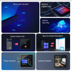 SONOFF smart panel ελέγχου NSPanel Pro, οθόνη αφής, Wi-Fi, Zigbee, μαύρο - Image 4