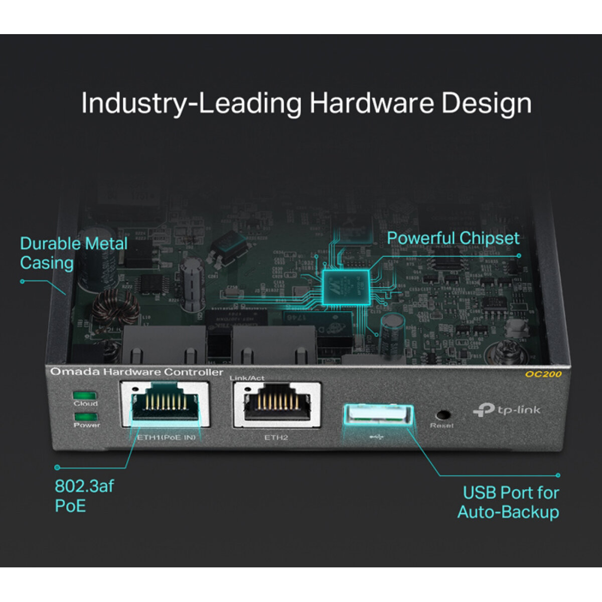 OC200-2 TP-LINK Omada Hardware Controller OC200, Ver. 2.0 - Image 3