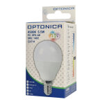 OPTONICA LED λάμπα G45 1402, 5.5W, 4500K, E14, 450lm - Image 3