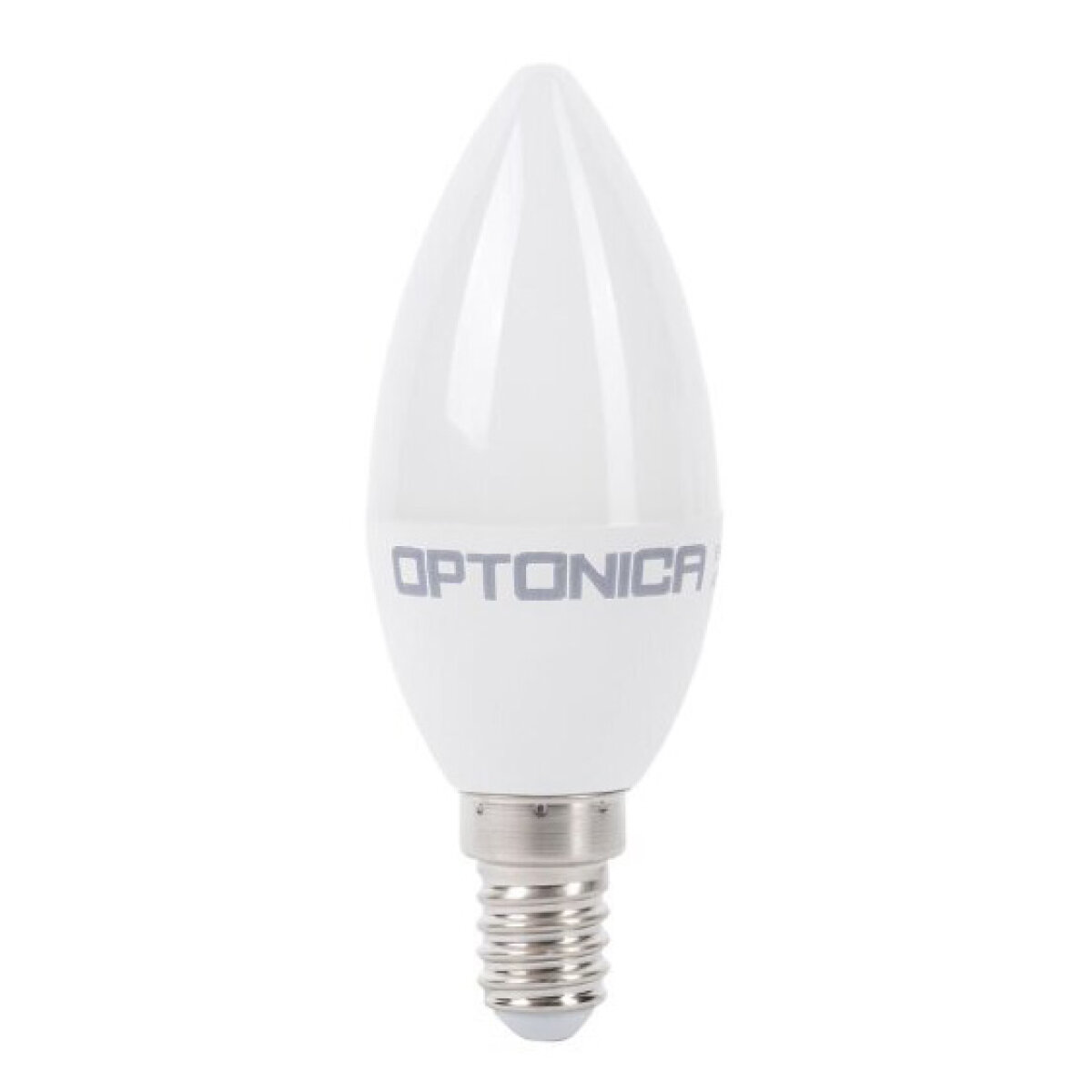 OPT-1428 OPTONICA LED λάμπα candle C37 1428, 8W, 6000K, 710lm, E14 - Image 1