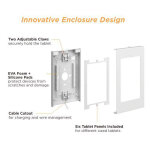 BRATECK επιτραπέζια βάση tablet PAD34-03, αντικλεπτική, 9.7-11", λευκή - Image 3