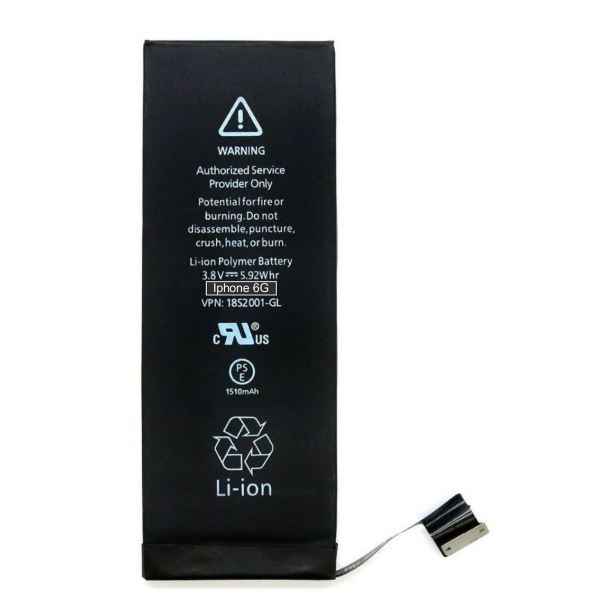 PBAT-006 High Copy Μπαταρία για iPhone 6, Li-ion 1810mAh - Image 1
