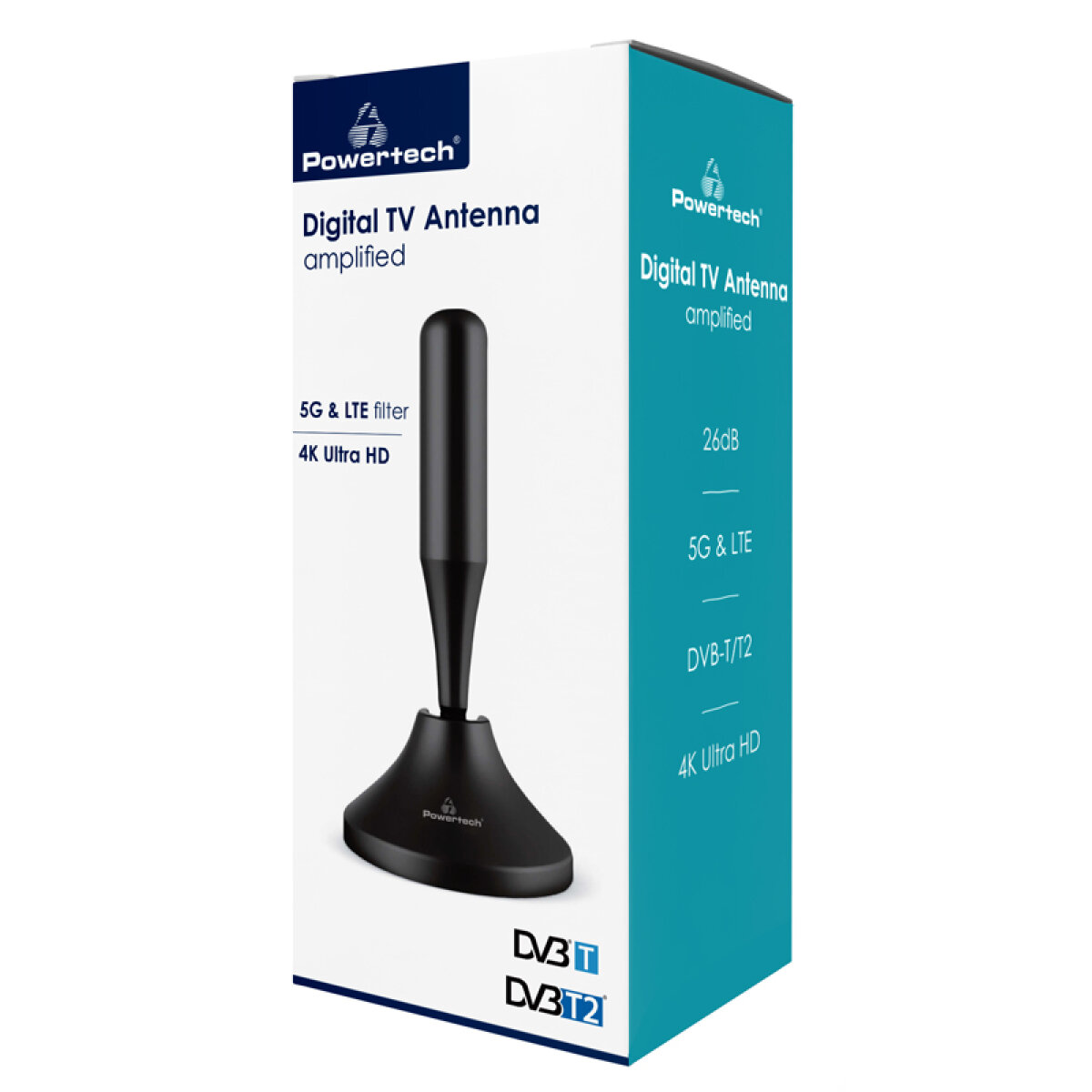 POWERTECH ψηφιακή κεραία PT-1007, 5G & LTE, DVB-T/T2, 4Κ, 26dB - Image 3