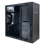 POWERTECH PC Case PT-1168 με 550W PSU, ATX, 418x200x416mm, μαύρο - Image 2