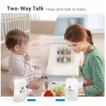 POWERTECH ασύρματη ενδοεπικοινωνία μωρού PT-1185 με φως νυκτός - Image 2