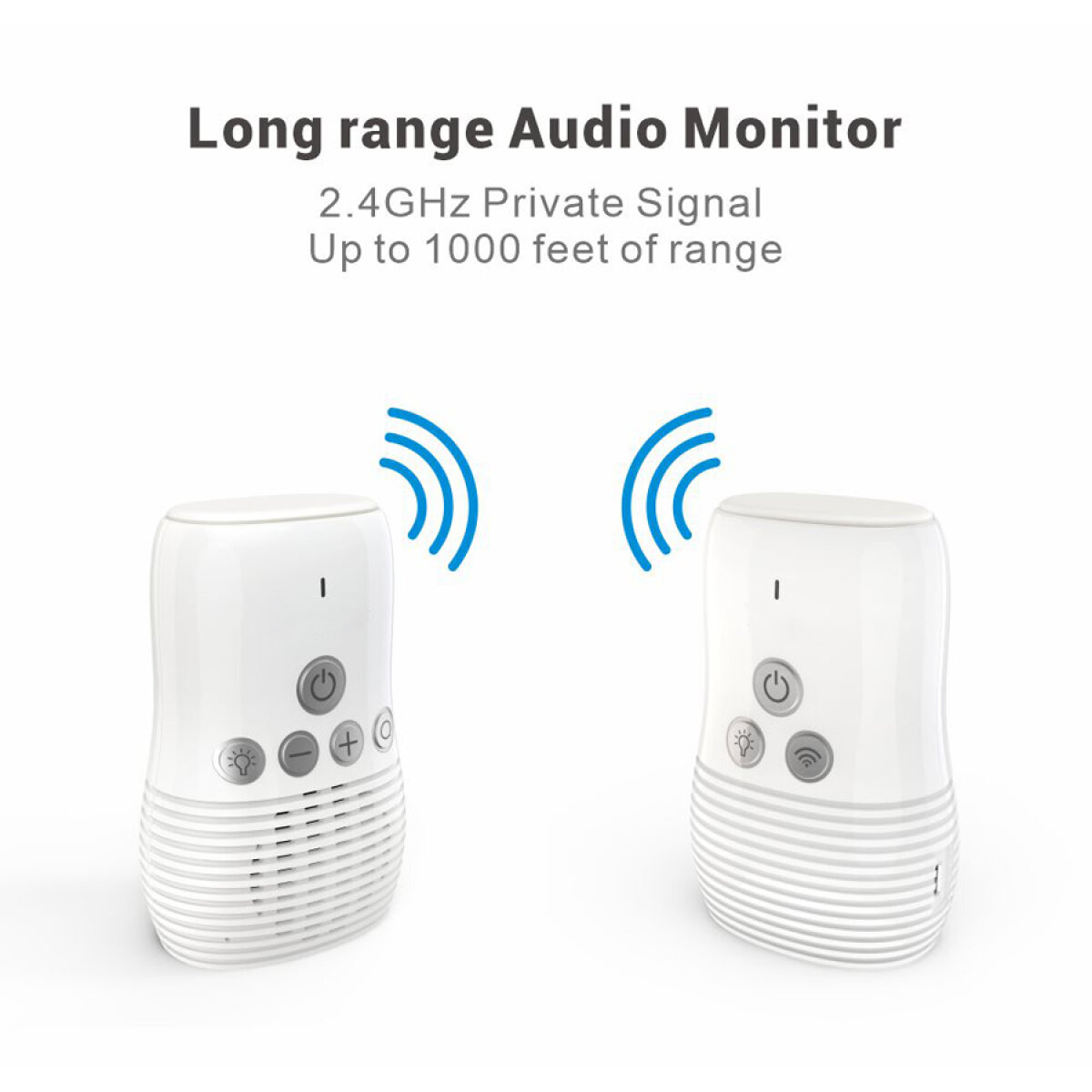 PT-1185-3 POWERTECH ασύρματη ενδοεπικοινωνία μωρού PT-1185 με φως νυκτός - Image 4