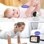 POWERTECH ενδοεπικοινωνία μωρού PT-1187, κάμερα & οθόνη 3.5", 480p, PTZ - Image 6