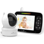 POWERTECH ενδοεπικοινωνία μωρού PT-1187, κάμερα & οθόνη 3.5", 480p, PTZ