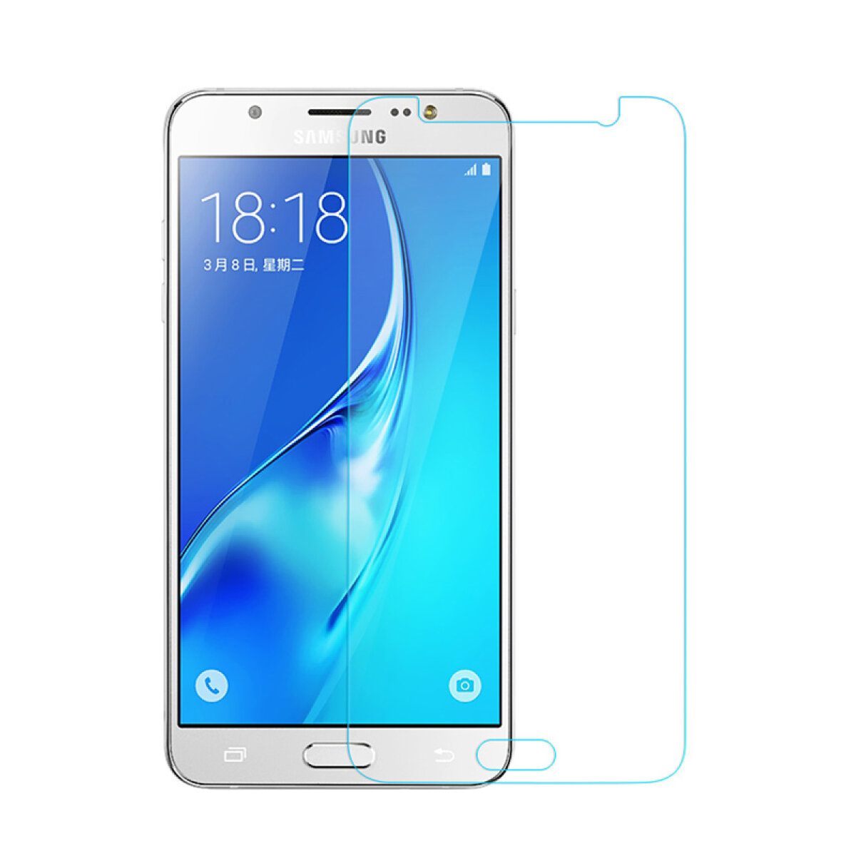 PT-387 POWERTECH Tempered Glass 9H(0.33MM) για Samsung J5 2016 - Image 1