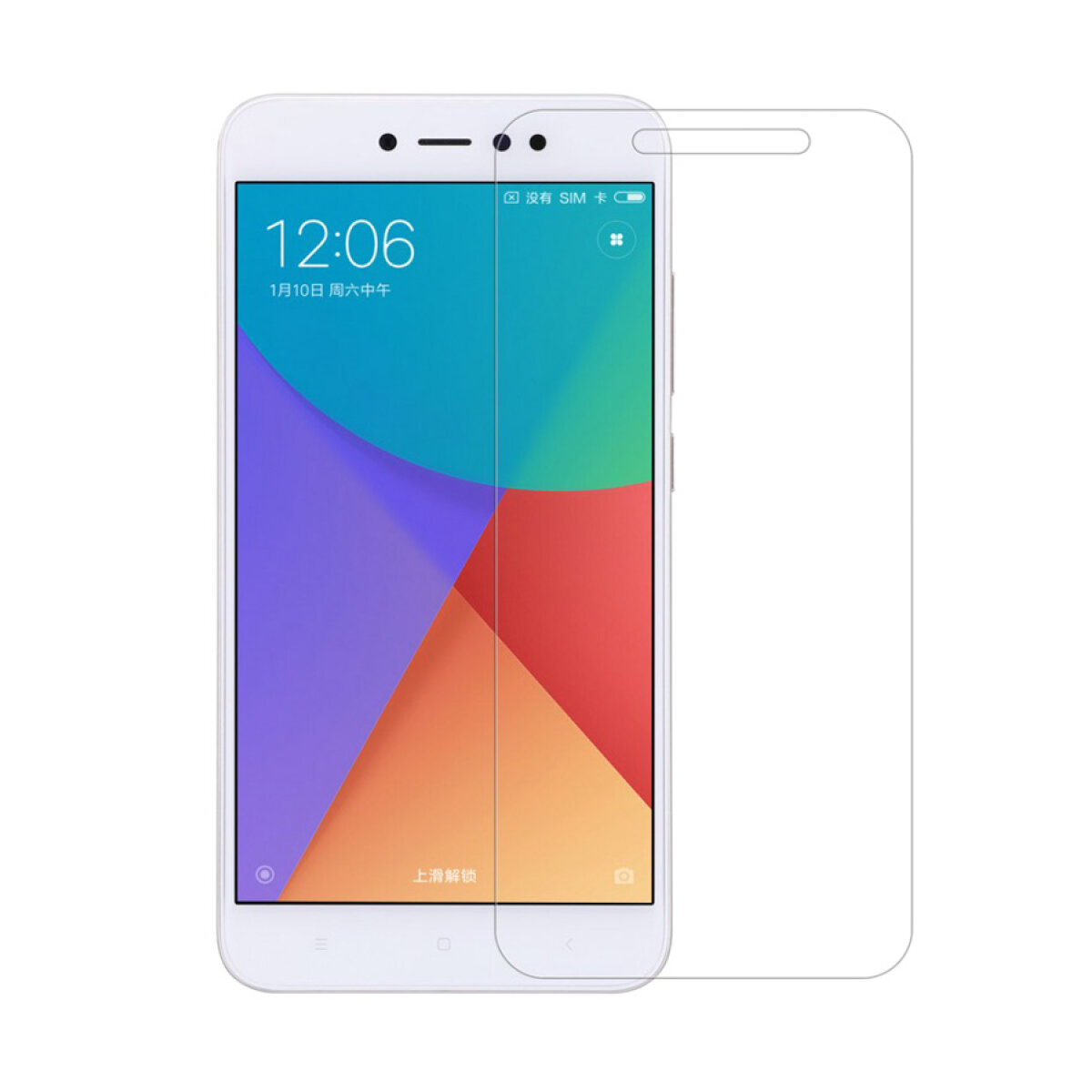 PT-592 POWERTECH Tempered Glass 9H(0.33MM), για Xiaomi Redmi Note 5A - Image 1