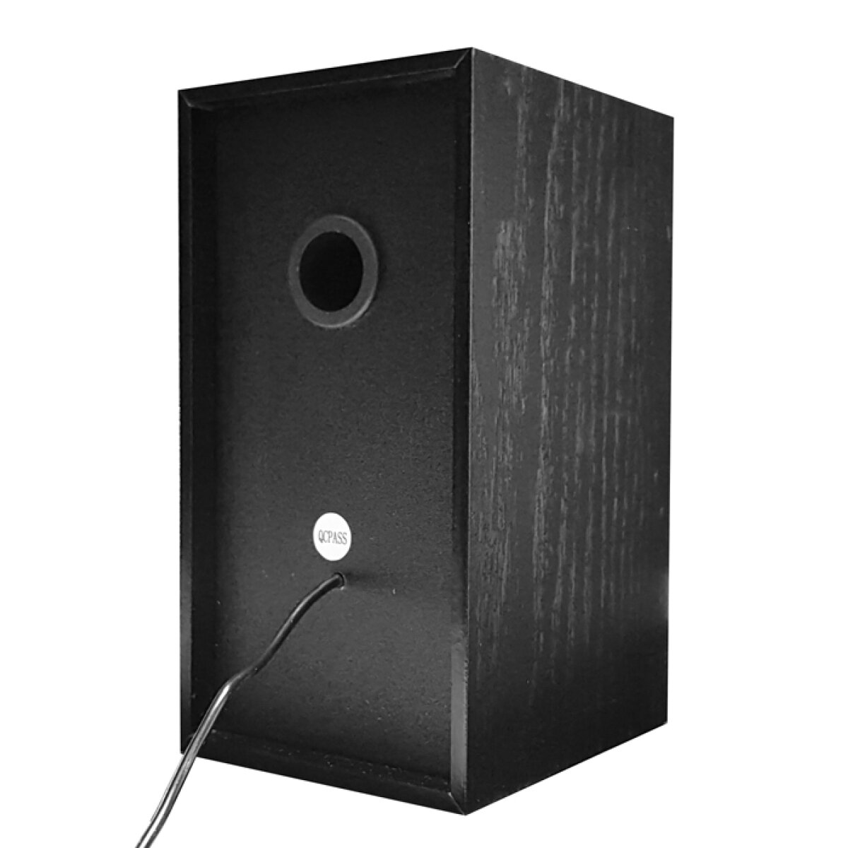 PT-845-3 POWERTECH ηχεία Premium sound PT-845 από ξύλο, 2x 3W, 3.5mm, μαύρα - Image 2