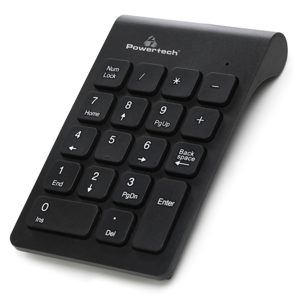 PT-939 POWERTECH ασύρματο αριθμητικό πληκτρολόγιο PT-939, 2.4GHz, μαύρο - Image 1