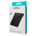 POWERTECH ασύρματο αριθμητικό πληκτρολόγιο PT-939, 2.4GHz, μαύρο - Image 3
